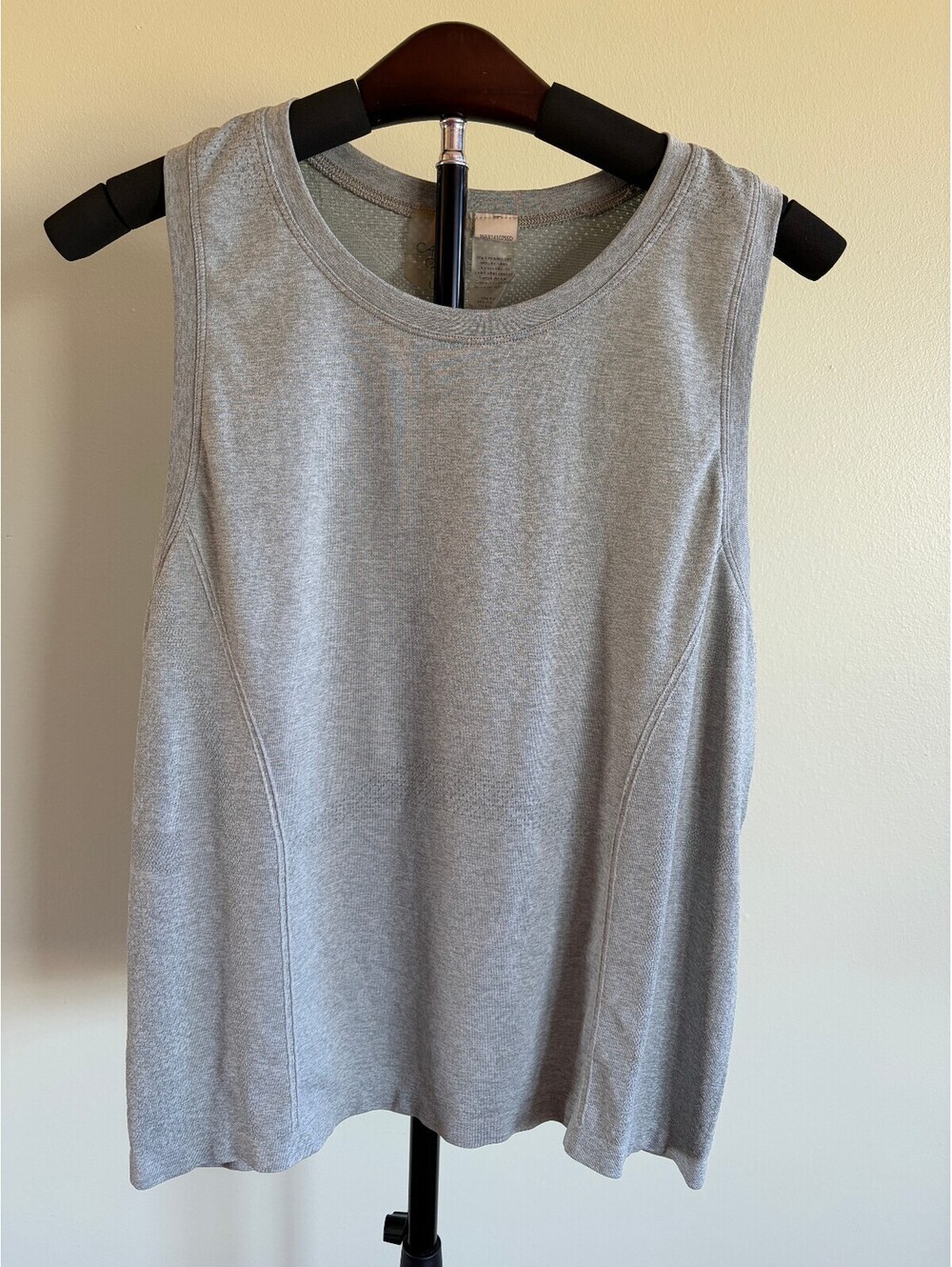 CALIA Women’s Large Gray Racerback Athletic Tank Top Breathable Workout